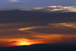 Sonnenuntergang Alpes de Haute Provence